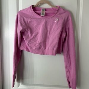 Gymshark Pink Long Sleeve Top